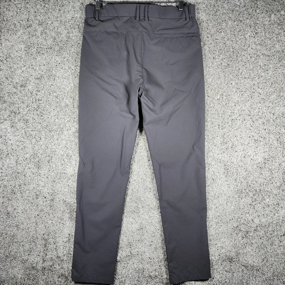 Blue Chill Performance Pants Mens 32 Grey Hiking Outdoor Zipper Pockets NWOT